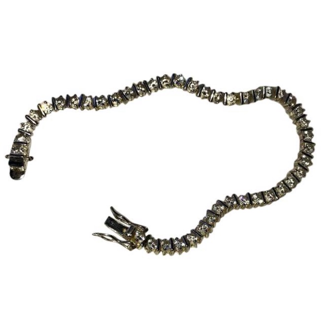 Tennis Bracelet By Roman Jewelry 21$